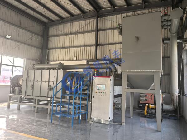 304 Stainless Steel Carbonization Furnace for Moisture 0% and Semi-Automatic
