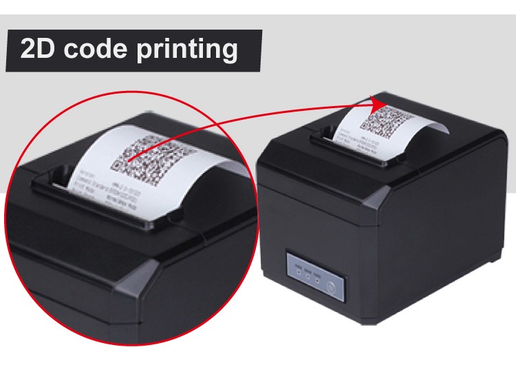 1D 2D Barcode Printer Imprimante Thermique with Thermal Line Technology