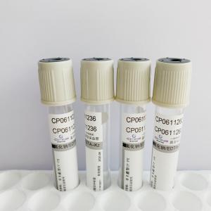 China Safe Glucose Blood Tube Determinaciones De Glucosa With EDTA / Sodium Fluoride wholesale