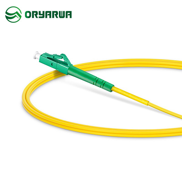 LC APC To SC APC Single Mode Patch Cord Simplex Jumper