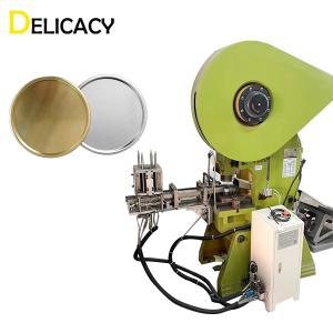 China 60 Pcs / Min Tin Box Making Machine For Round Discs Feeding wholesale