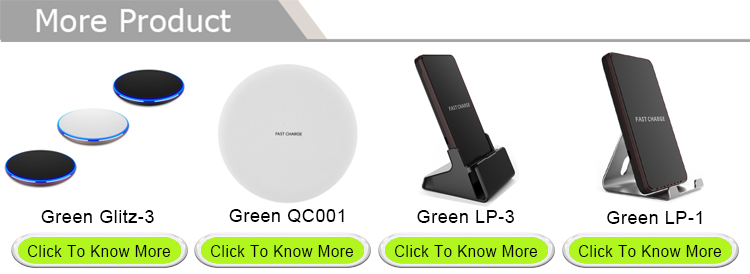 Black / White Fast Wireless Mobile Charger , Wireless Charging Pad PC ABS CE FCC Rohs