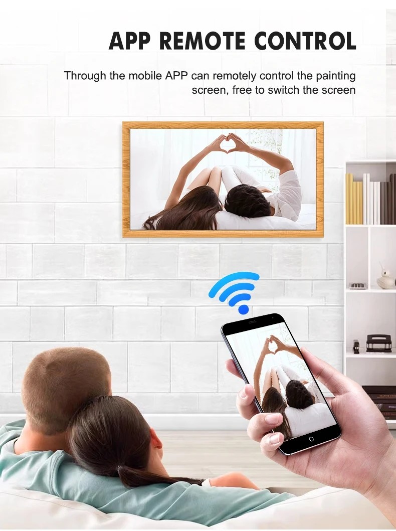 21.5 24 27 32 Inch Digital Photo Frame 1920 X 1080 For Home Wall Mount