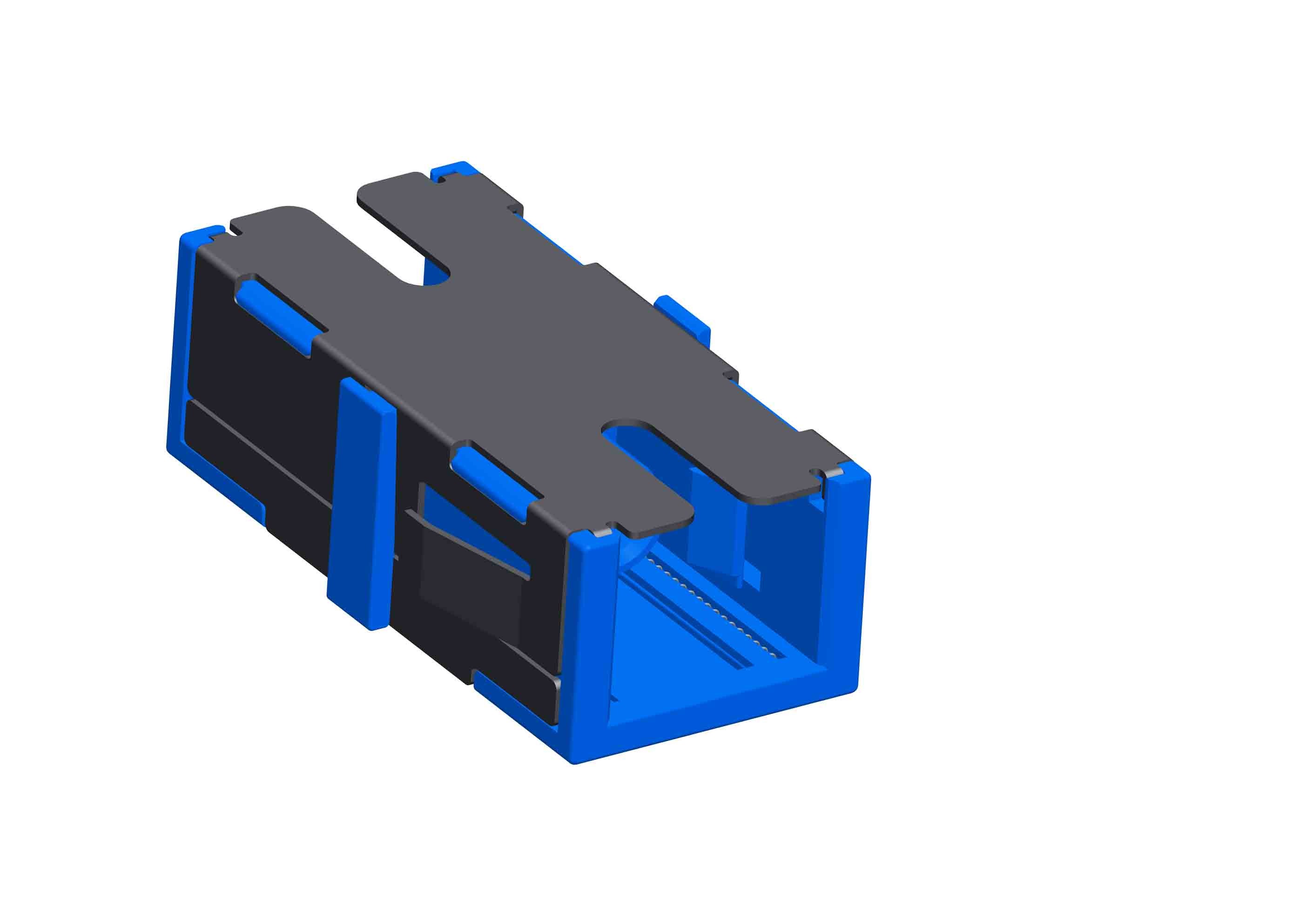 Ceramic Sleeve Fiber Optic Adapter With Shutter Standard IEC Size Low Insertion Loss