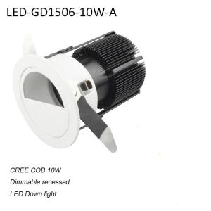 China 10W recessed mounted modern dimmable LED down light for supermarket wholesale