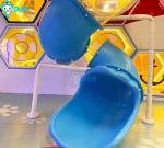 Customized Playground Equipment Navy Theme Kids Playground Plastic Amusement