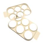 Cosmetic Bamboo Paper Tray , Coffee Tray Holder Thermoformed Packaging Trays