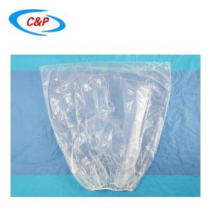 China Clear Poly Surgical Sterile Medical Equipment Covers Drapes With Elasticized Openings wholesale