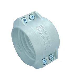 China Forging Aluminum Heavy Duty Hose Clamps DIN2817 EN 14420-3 wholesale