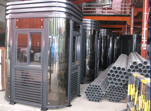 Parking Entrance Modern fire resistant security guard room Nice