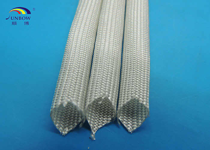 Non-alkali Braided High Temperature Fiberglass Sleeving for Insulators / Wires Assemblies