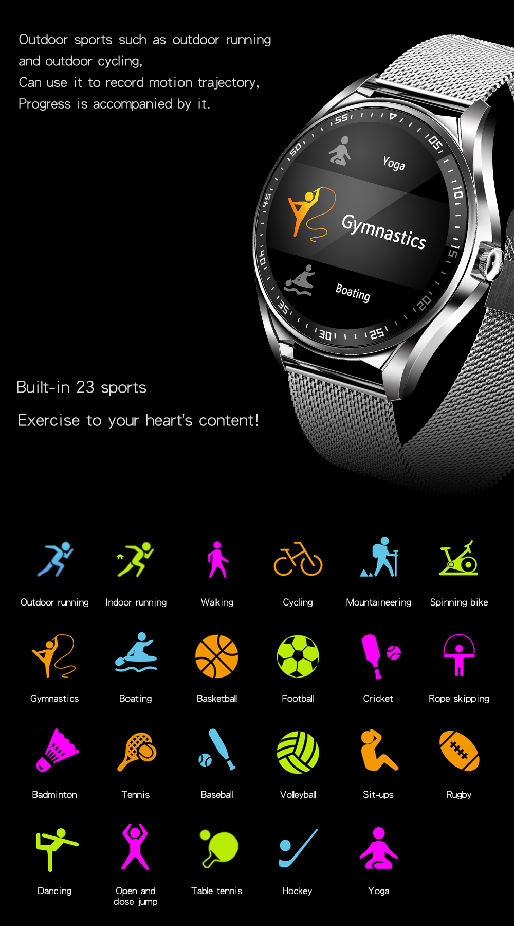 2022 New Smart Watch E16z Men IP67sport Smartwatch Waterproof Bt Call Blood Pressure Heart Rate Fitness Tracker