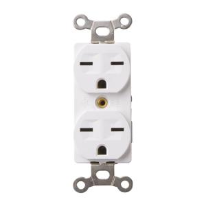 China Straight Blade Wall Receptacle 15A 250V With Standard Grounding wholesale