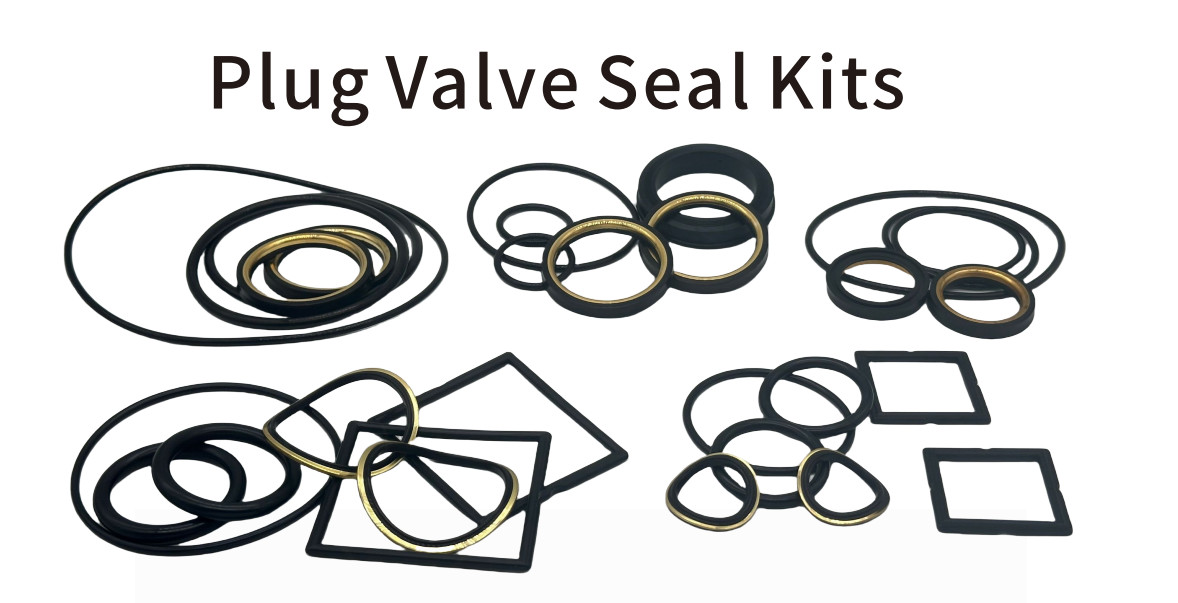 Superior Performance 1" 2" 3" Brass Or SS Backside NBR HNBR FKM Plug Valve Seals