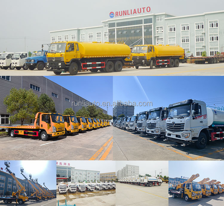 Dongfeng Vehicle Mounted Flat Bed Truck 20 Ton 8x4 Tow Truck Automatic Transmission Type