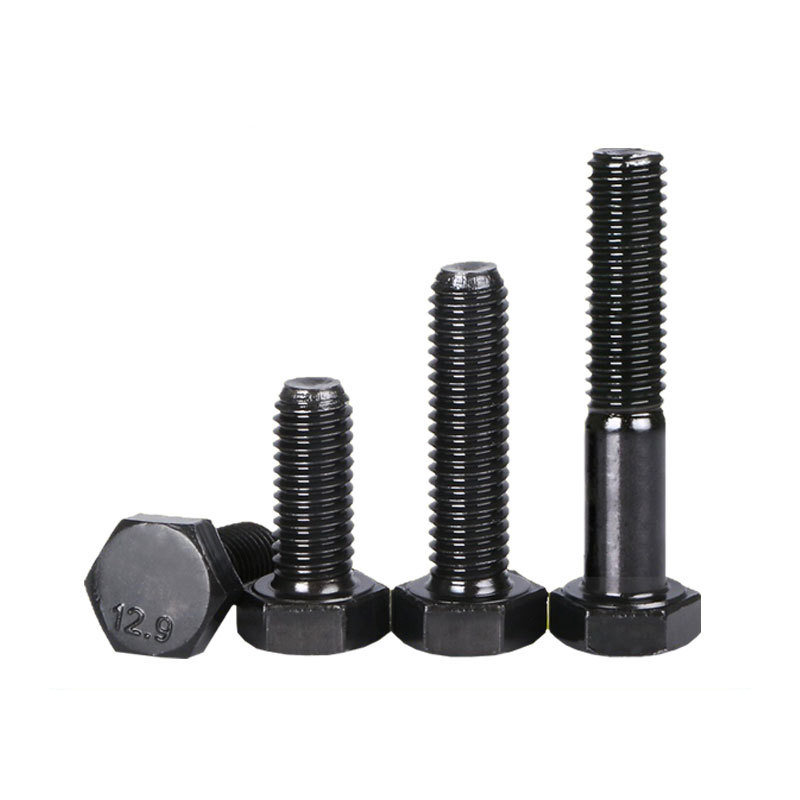 ISO9001 Certified M6-M36 M10 Black Hex Bolt nut washer 8.8 12.9 Grade with DIN Standard
