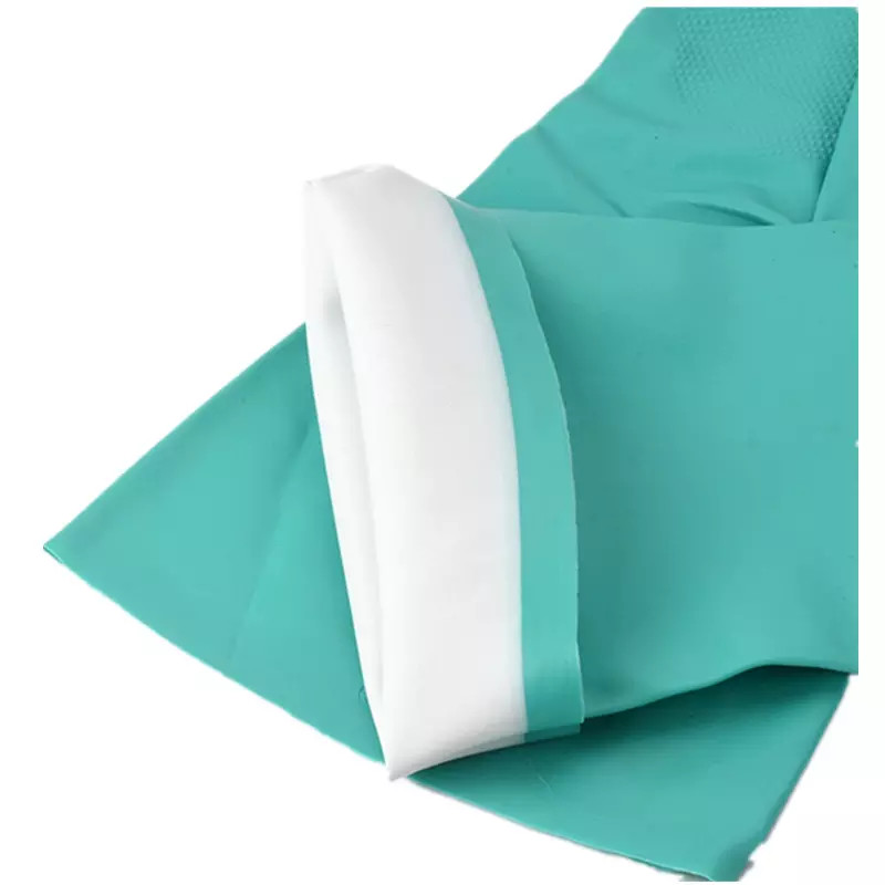 Acid oil chemical etching double rubber industrial safety protective gloves