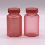 Aluminum Cap 100/120/150ML PET Wide Mouth Plastic Jar for Pill Capsule Medicine