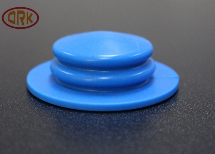 Blue Fuel Resistant NBR Custom Rubber Diaphragm 70 For Pump Sealing
