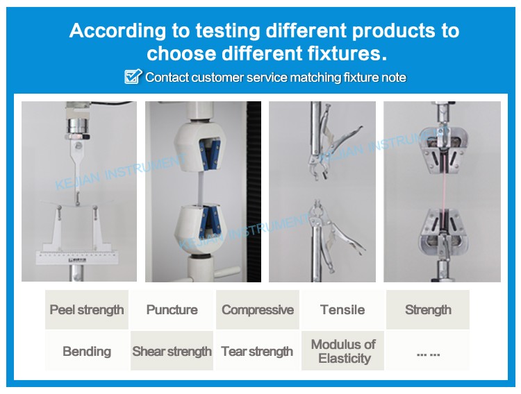 Hot Sale Plastic Rubber Tensile Strength Testing Machine