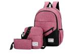 High Density Polyester Trendy School Backpacks Casual Style For Girls