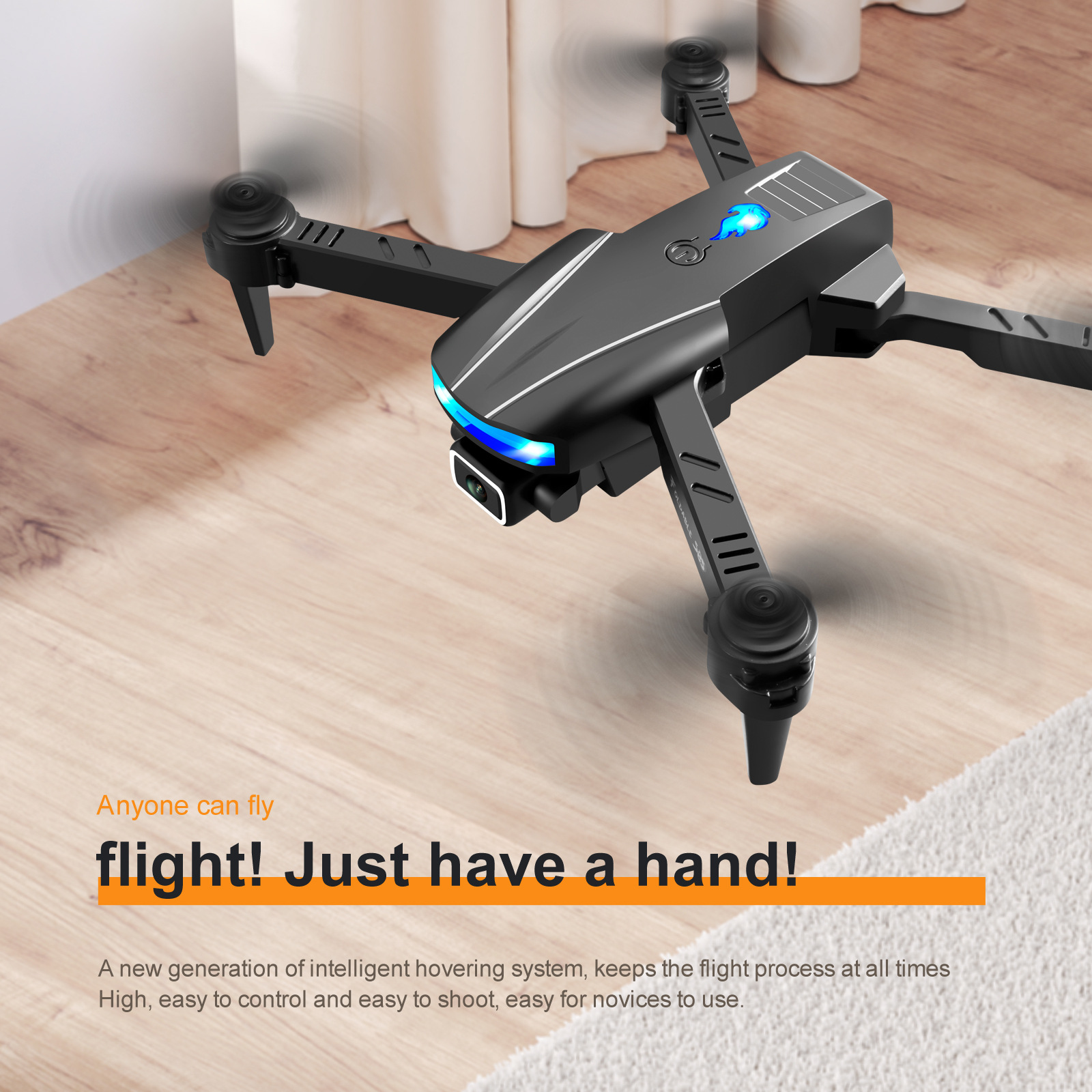 GPS Drone S85 HD4K Dual-camera Anti-collision Obstacle Avoidance 4-axis Folding Remote Control Aircraft