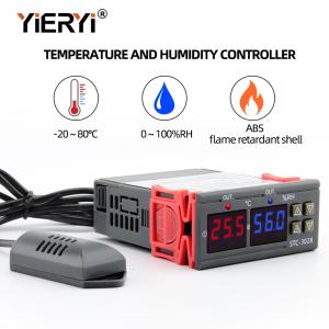 China Temperature Humidity Control Digital Thermometer Hygrometer AC 110V 220V wholesale