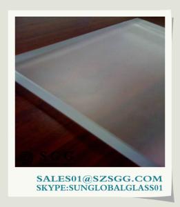 China high security frosted glass wholesale