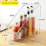 Clean Kitchen Clear Plastic Organizer Snack Storage Stackable