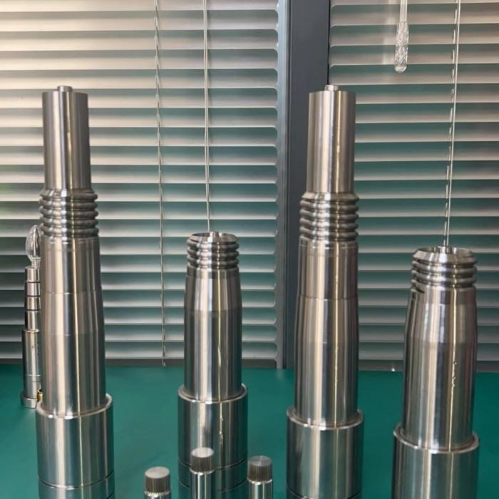 SUS316 Stainless Steel Precision Components External Thread Pagoda Joint CNC Machined Turned Connector For Fuel Pump Rod