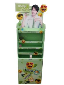 China 5 Layers Cardboard Retail Floor Displays Stands Multiscene Lightweight wholesale