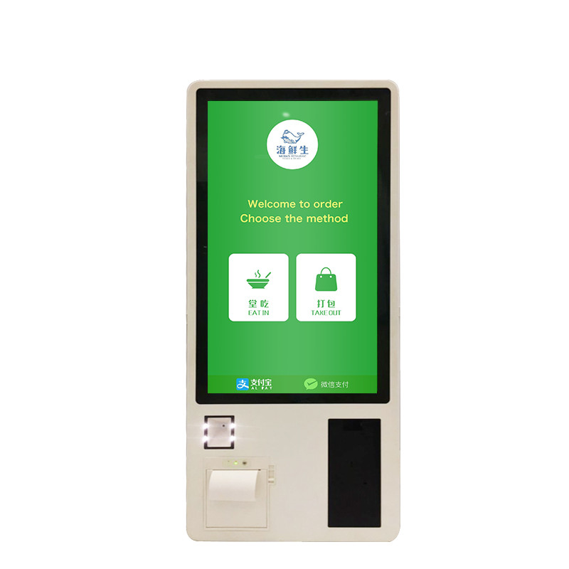 Touch Screen Check Out 32 Inch Self Service Bill Payment Kiosk
