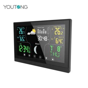 China Wireless BSCI Color Weather Station -40C To 70C Range Local Weather Station wholesale