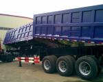 Garden Landscape Dump Truck Trailer With Hydraulic Cylinder Lifting system