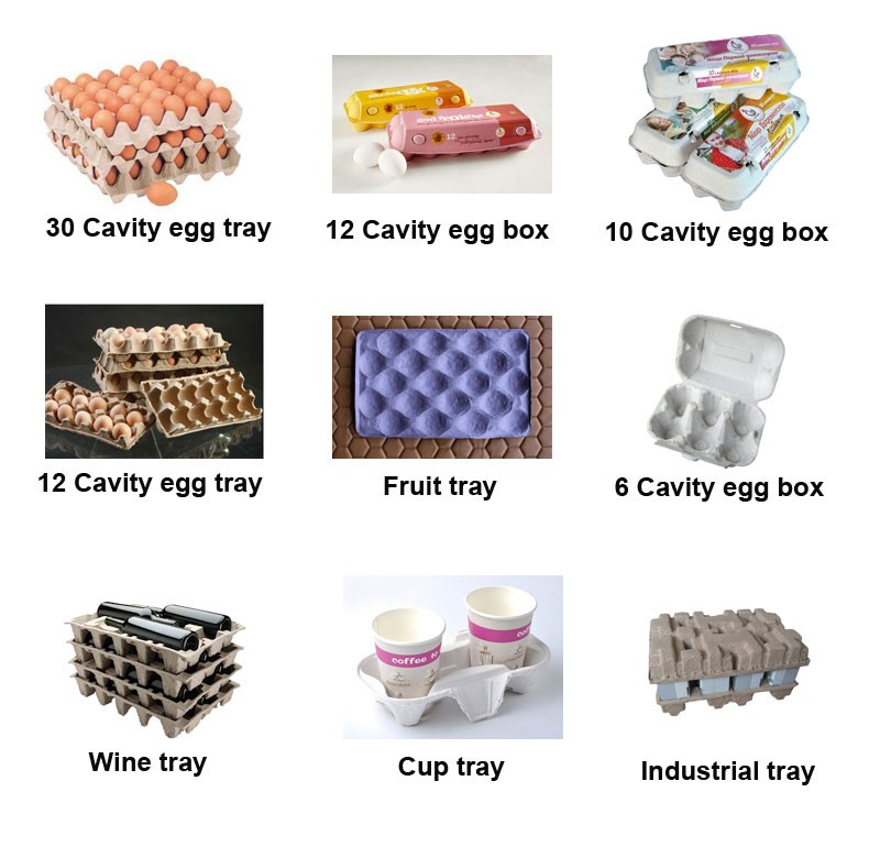 2018 hot sale egg tray machine egg tray making machine price with good quality for packing eggs