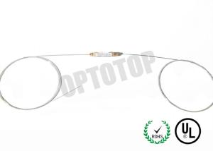 China Optical Amplifiers Fiber Optical Isolator Single Stage Losse Tube 1310 / 1550 nm wholesale