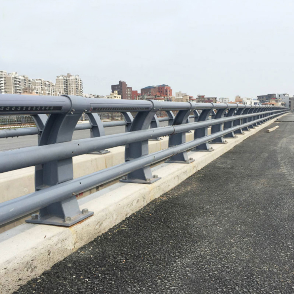 Standard AASHTO M-180 Crash Barrier Protective Guardrail For Bridge Protection