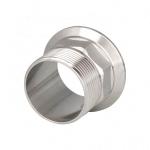 Male Hexagon Sanitary Stainless Steel 304 316L Thread Ferrule Tri Clamp Pipe