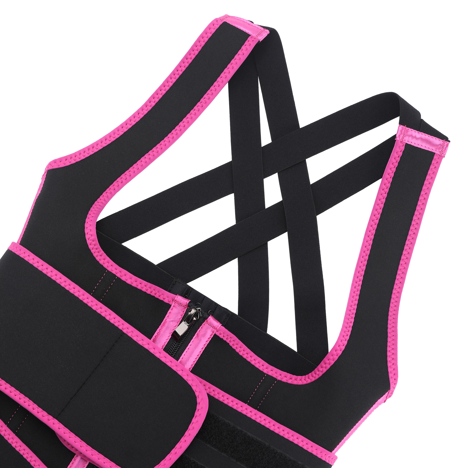 Thin Waist Trimmer Women's Shapewear Anti-Shake Chest Trainer Vest Medium Control Level