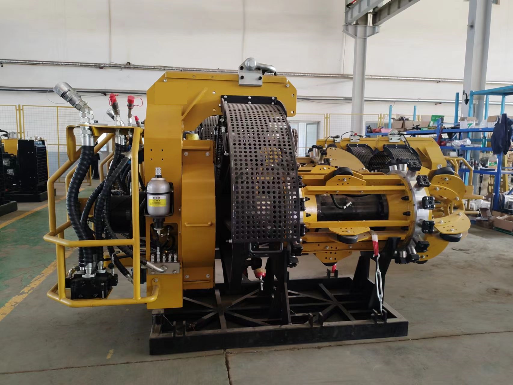 133kW Power Pipeline Beveling and Facing Machine for Manufacturing Plant Production