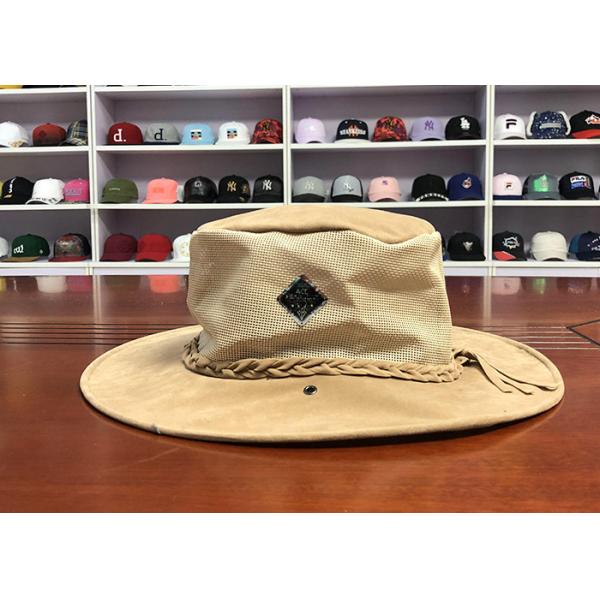 High Quality ACE Unisex Women Men Adjustable Breathable Mesh Fabric Design Strip Bucket Fisherman Cap