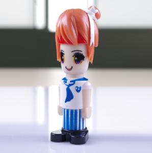 China cute doll massage vibrator- lady wholesale