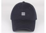 Embroidery Polyester Custom Personalized Hats / Antiqued Brass Buckle Baseball