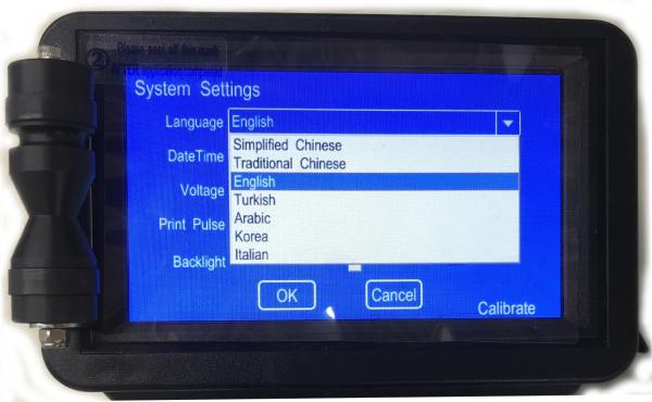 Top Inkjet Printer Muilt-language Interface