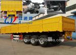 Truck Trailer 3 Axle 40-60 tons 13000mm length curtain side wall cargo semi