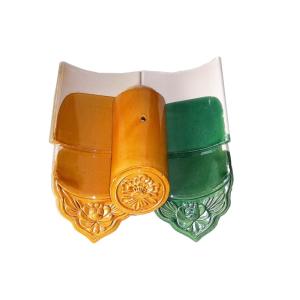 China Chinese style gazebo glazed ceramic roof tiles wholesale