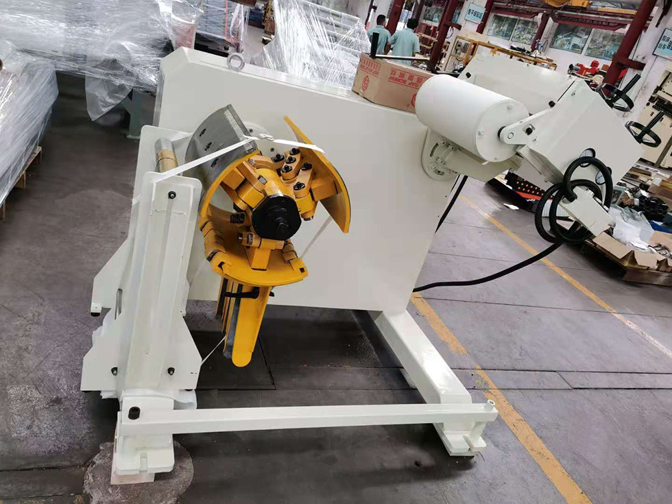 Mandrel Expansion Decoiler and Leveler Machine Coil Processing Equipment