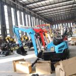 Flexible 1000kg Crawler 1T Mini Excavator 1200MM Track Length