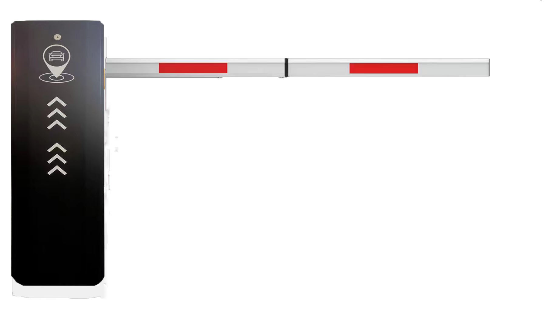 Insulation Level F 1.5-6M Straight Pole Boom Barrier Gate For Parking Lot