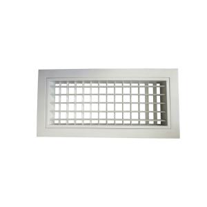 China Double Deflection 0.8 1.0mm Aluminum Air Duct Grilles wholesale